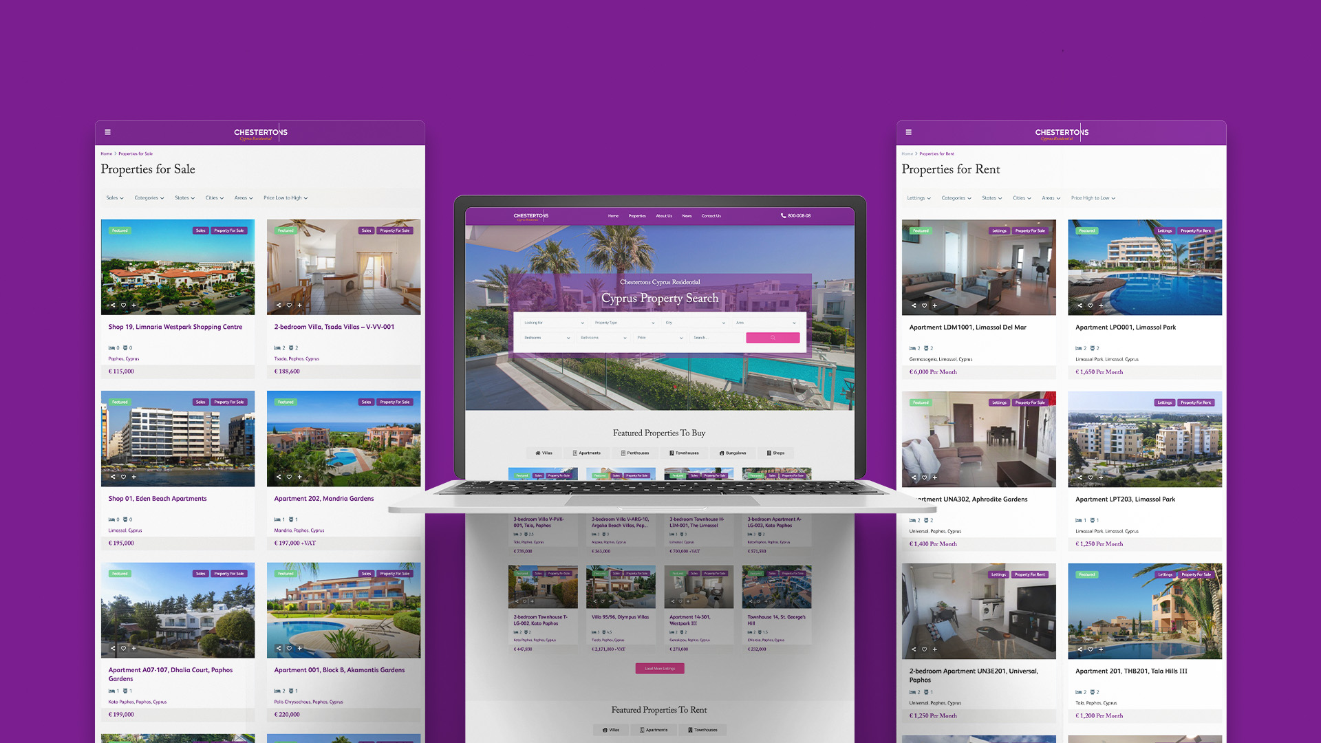 Chestertons Cyprus Web Development Case Study
