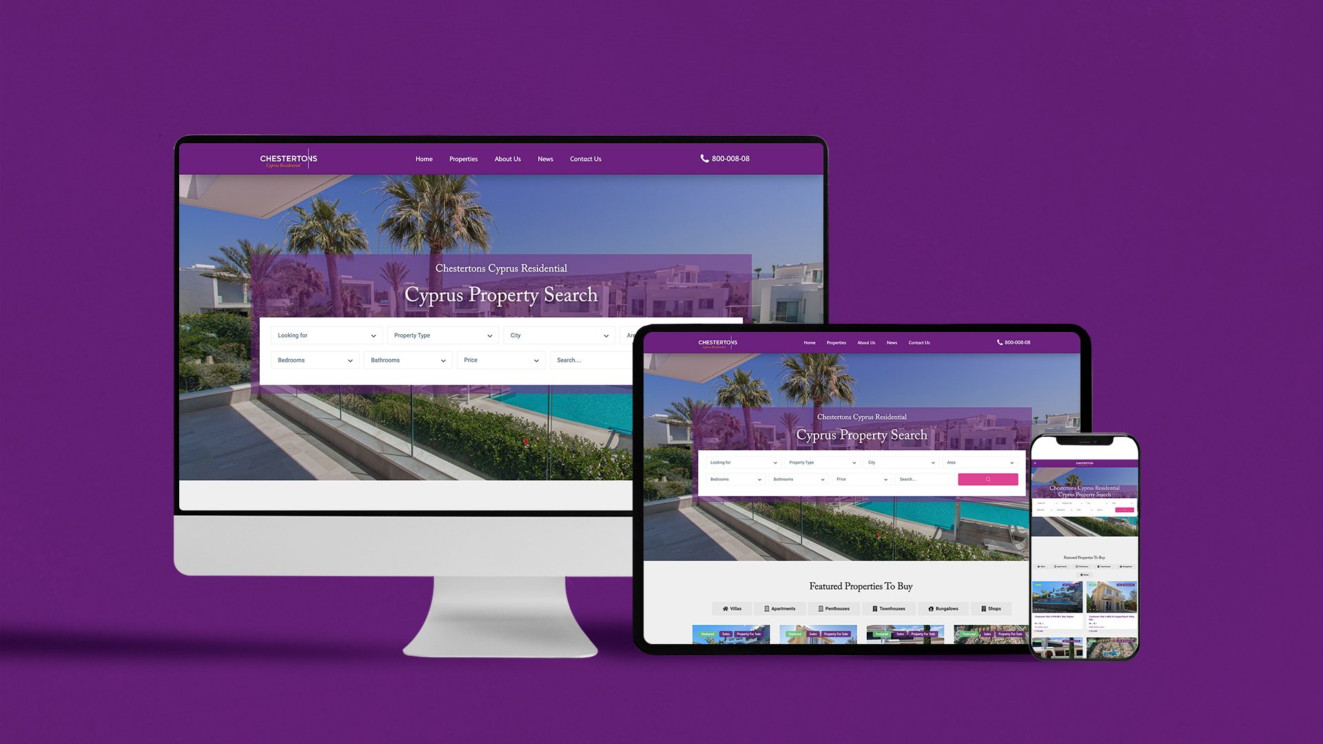 Chestertons Cyprus Web Development Case Study