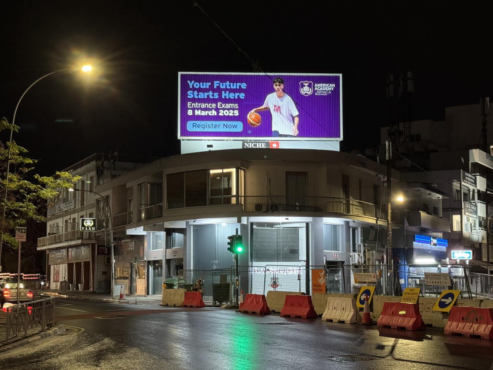 American Academy Larnaca Admissions Campaign