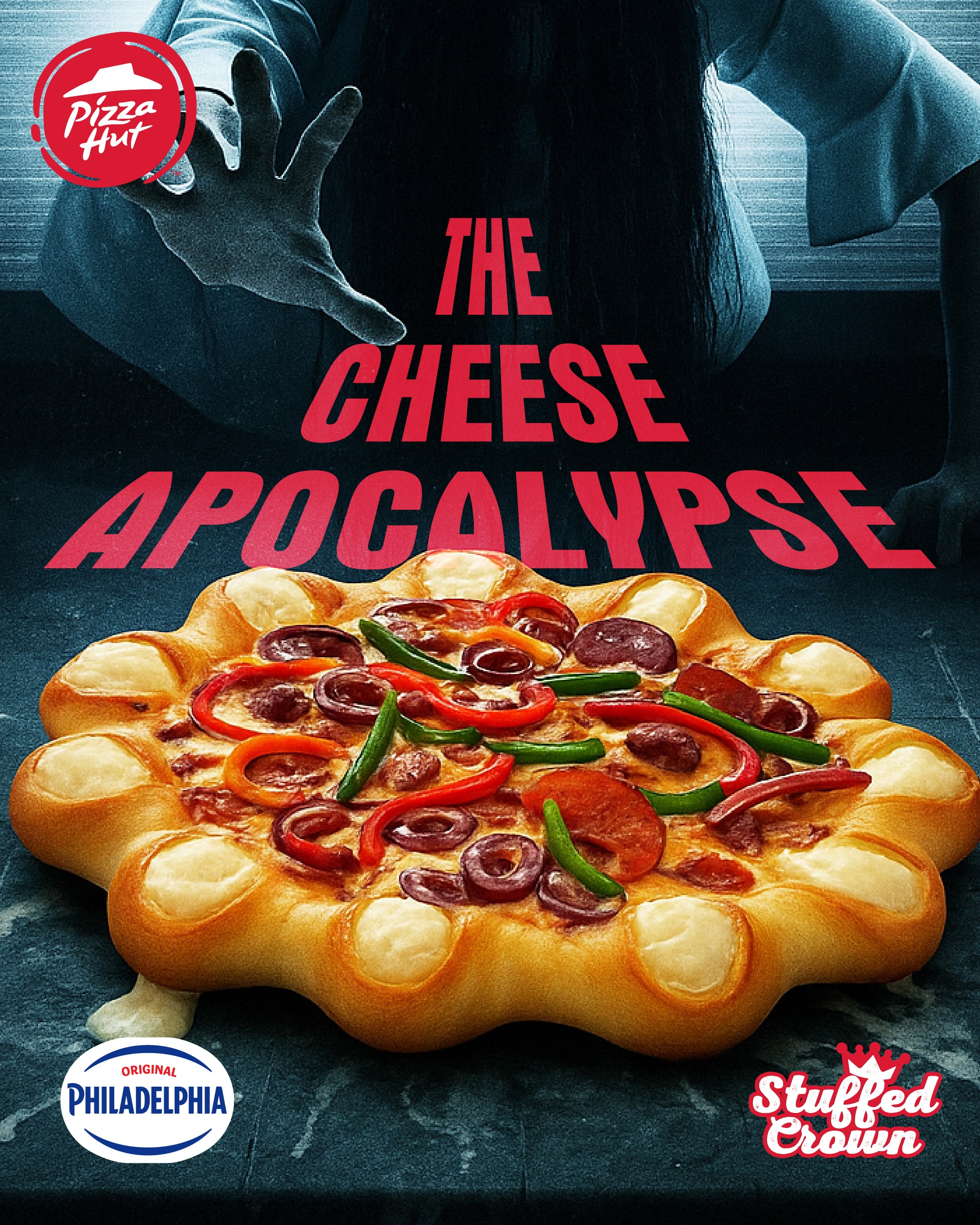 Pizza Hut Cyprus Stuffed Crown Campaign