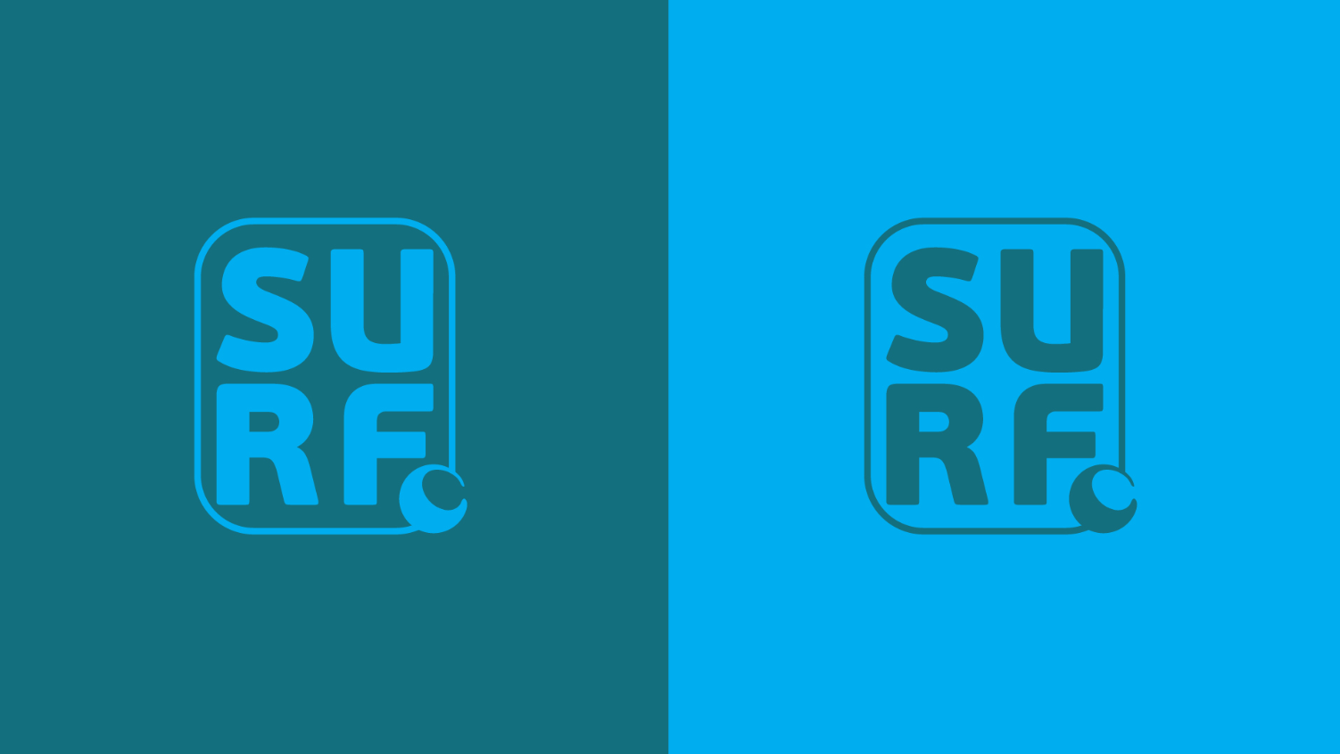 SURF Productions Logo & Branding