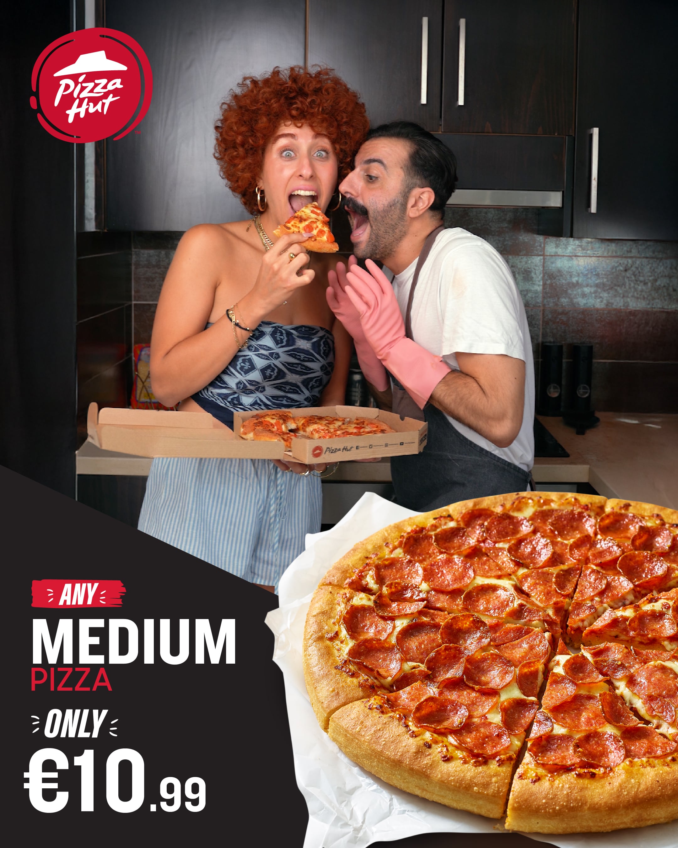 Pizza Hut Cyprus Takeaway Offer Campaign