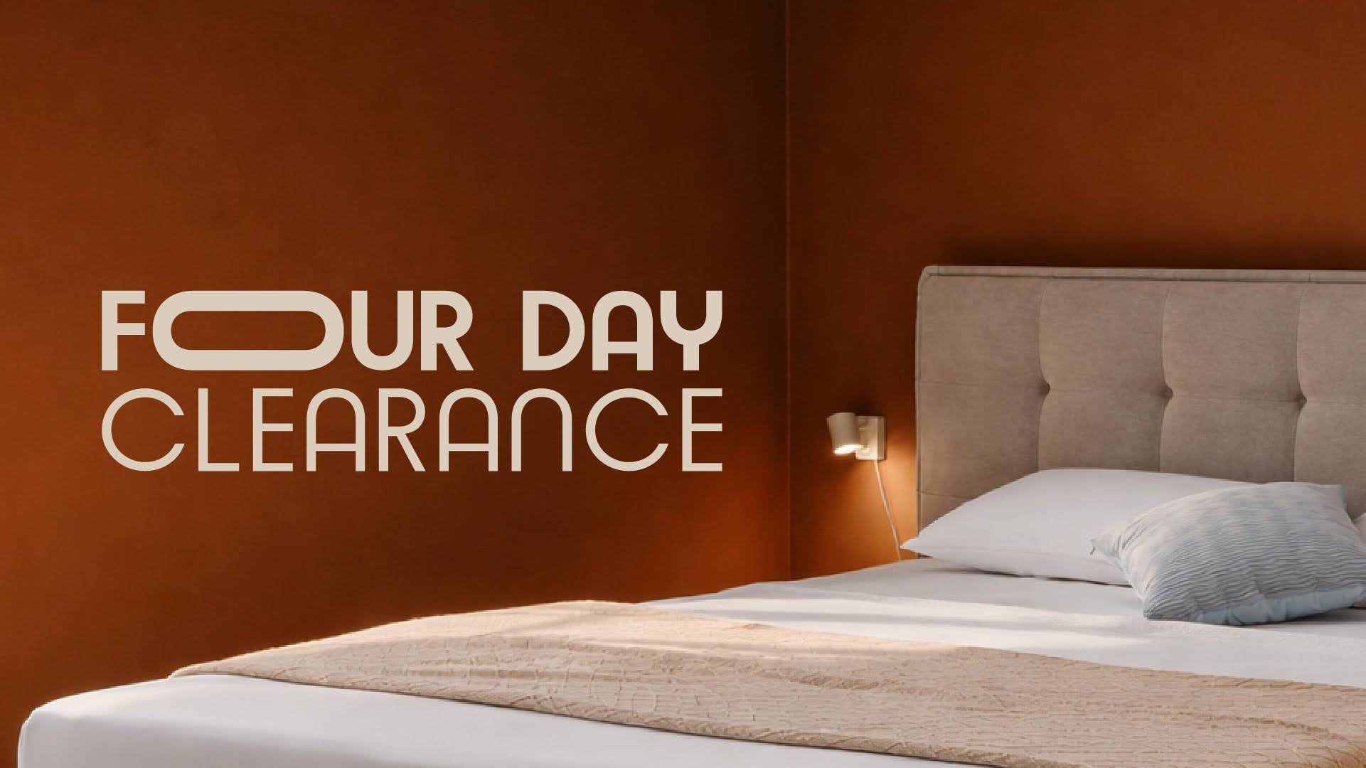 Four Day Clearance Rebranding 2026