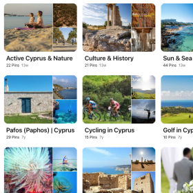 Visit Cyprus Pinterest Campaign 