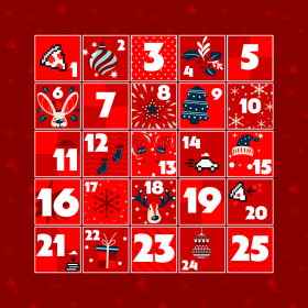 Pizza Hut Cyprus Advent Calendar Christmas Campaign